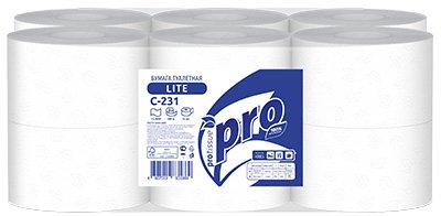 бумага туалетная PROtissue 1сл, 200м, белая от производителя в Кирове