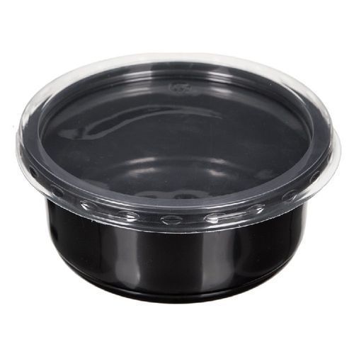 контейнер СпК-115 250мл черное дно с крышкой