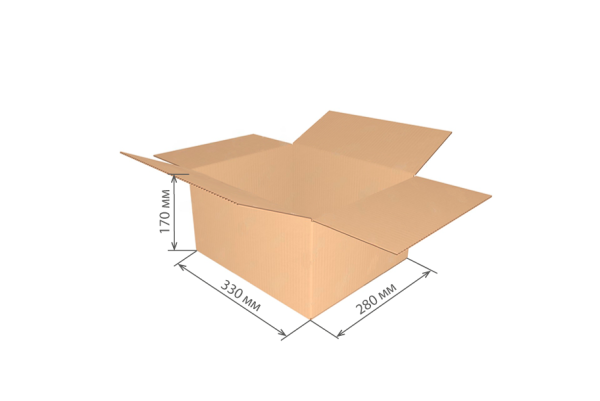 гофроящик 330х280х170 Т23С *