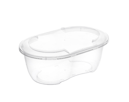 контейнер "Восьмерка" 300 мл 140х90х50 мм (крышка "Восьмерка")