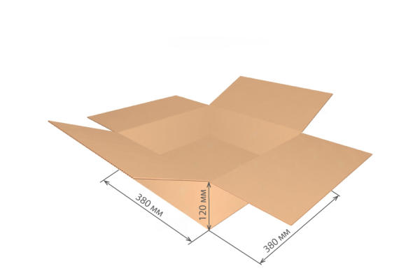 гофроящик 380х380х120 Т23С/20-25 шт *