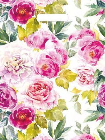 пакеты выр.31х40 Акварельные пионы ШК *