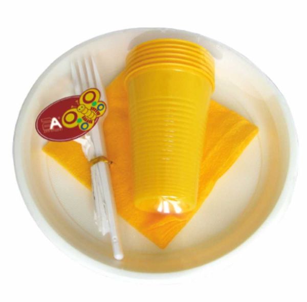 набор Пикник ДК желтый ст.