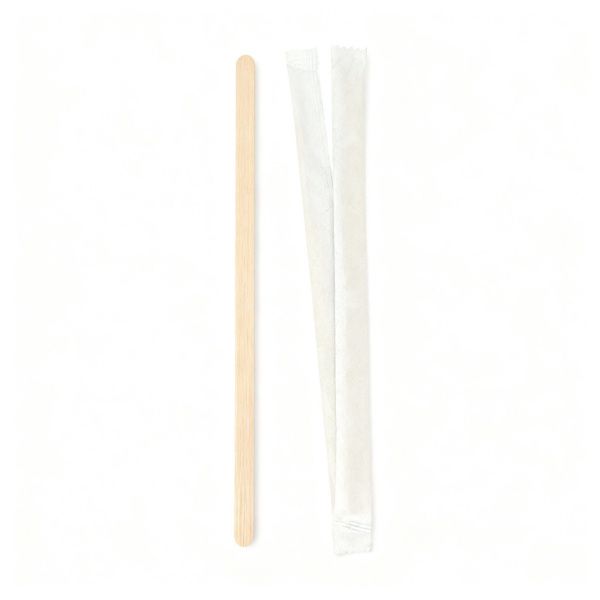 размешиватель деревянный 140х6х1,8 мм в инд. упаковке/250