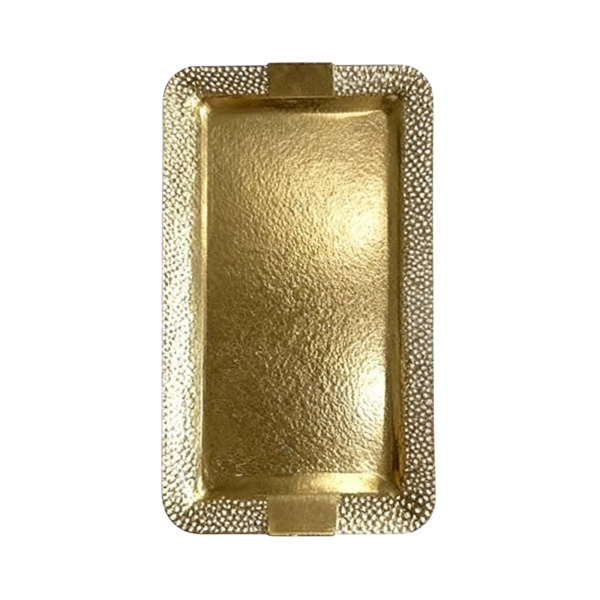 поднос бум. леонардо прямоугольный 16х36 золото