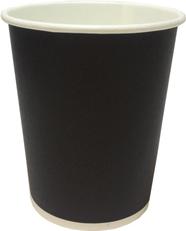 стакан бум. 200 мл Черный Скандипакк от производителя в Ижевске