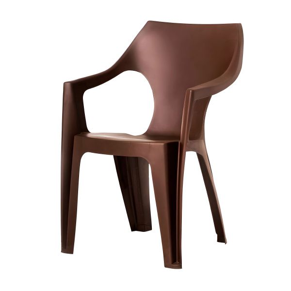 кресло пластиковое коричневый Амстердам