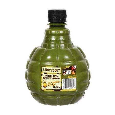 жидкость для розжига BOYSCOUT 0,5л Парафиновая