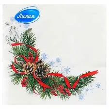 НГ салфетки 2-сл 33х33 Хвойная /20