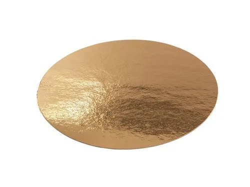 подложка d=220 золото односторон. (толщина 0,8) *