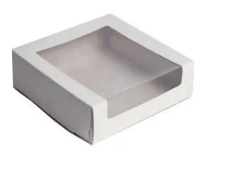 коробка бум. д/торта 225х225х60 КТ-60 с окном/10