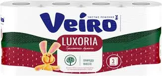 бумага туалетная Виеро Luxх 3хсл/8 аромат.